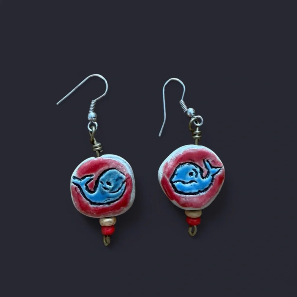 Bundle of unique whimsical earrings - Picture 2 of 4